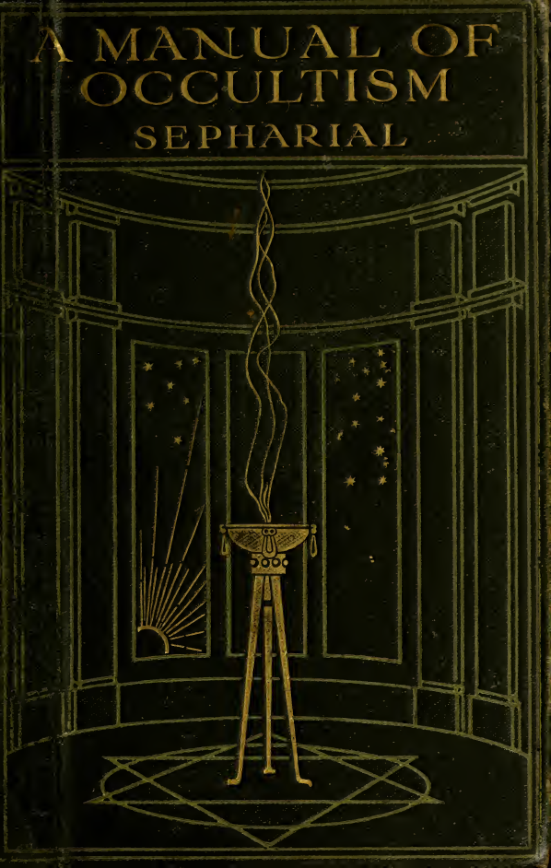 A Manual of Occultism - Sepharial (1914) cover