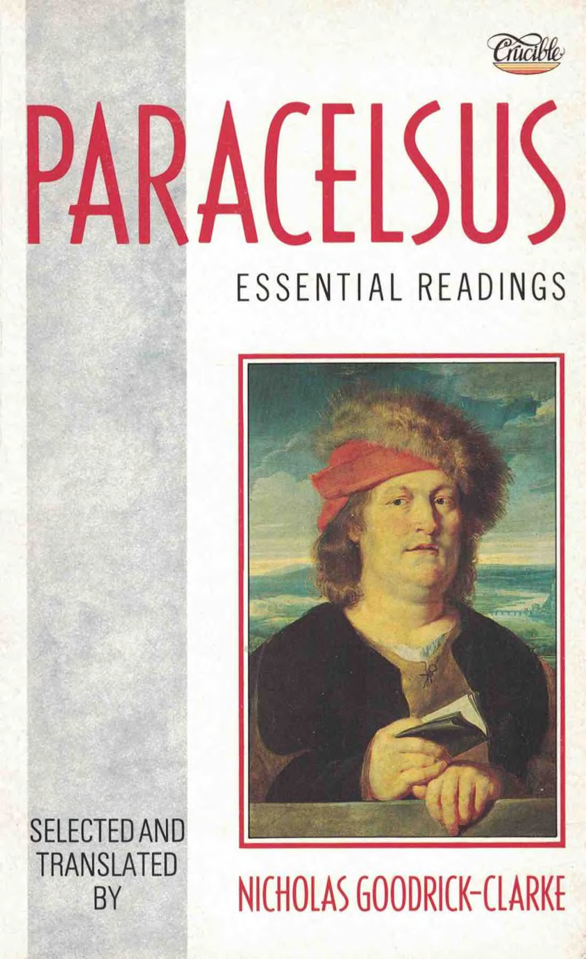 Nicholas Goodrick-Clarke - Paracelsus cover