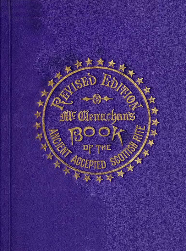 Book Of The A & A Scottish Rite - C T McClenachan cover