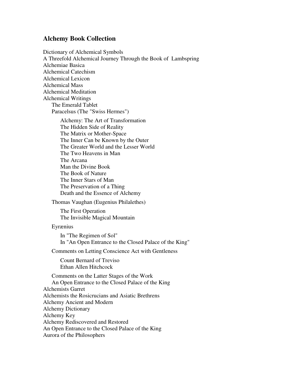 Alchemy Book Collection cover