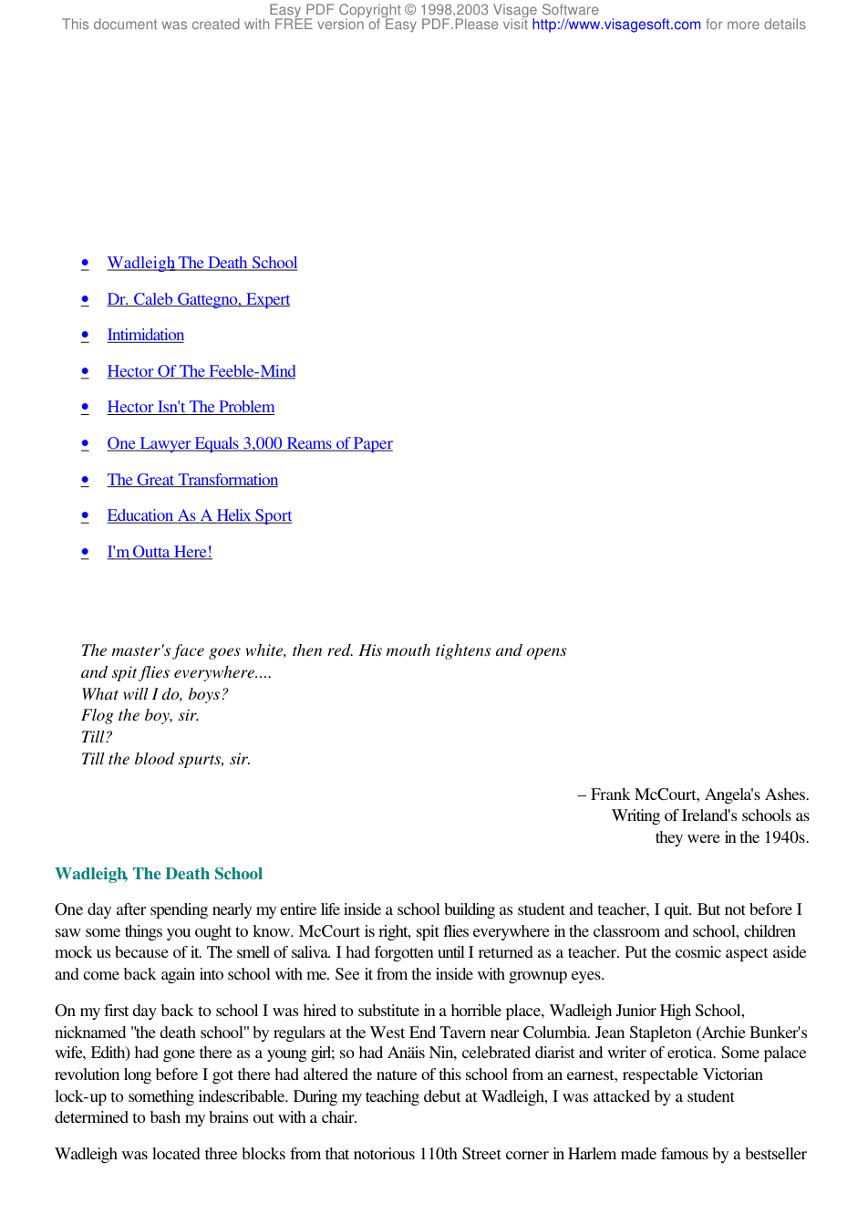 Underground History of American Education - 04 - Vol 4 cover