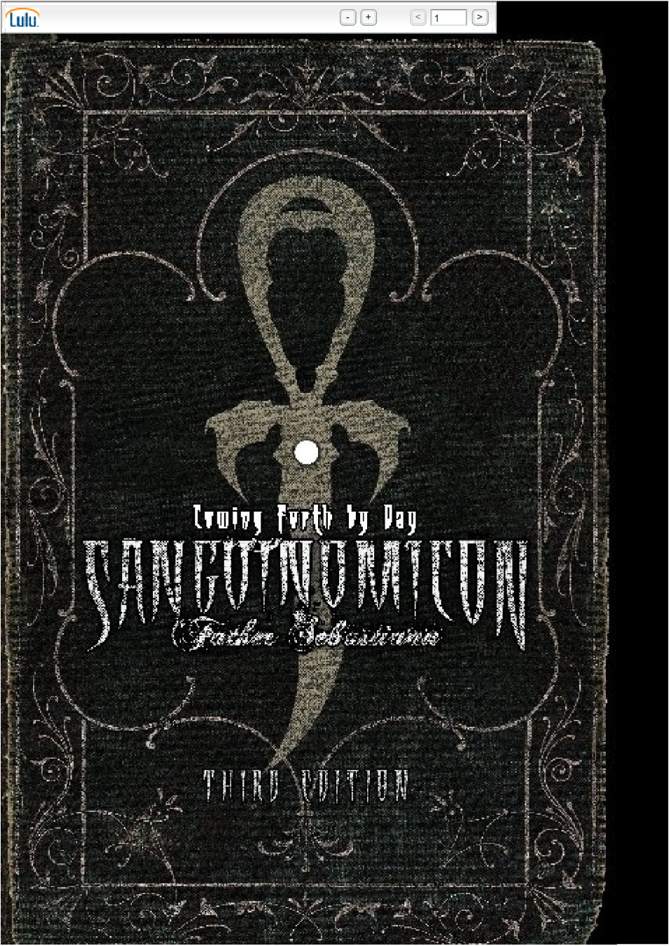 Elorath - Sanguinomicon cover
