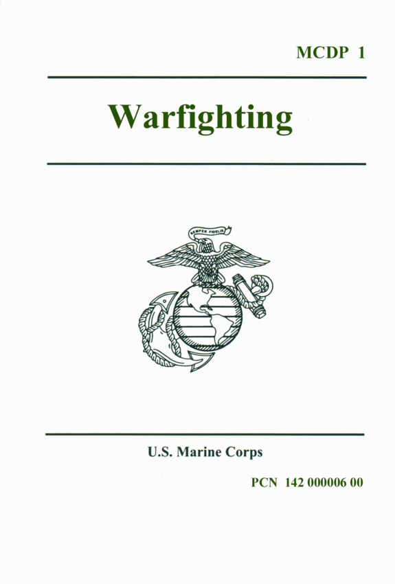 MCDP 1 Warfighting cover