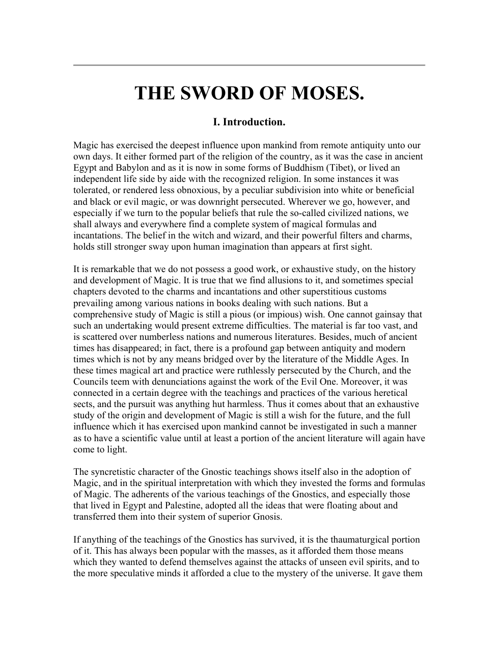 Sword Of Moses cover
