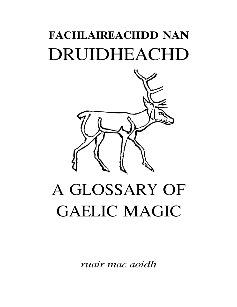 Druidheachd cover