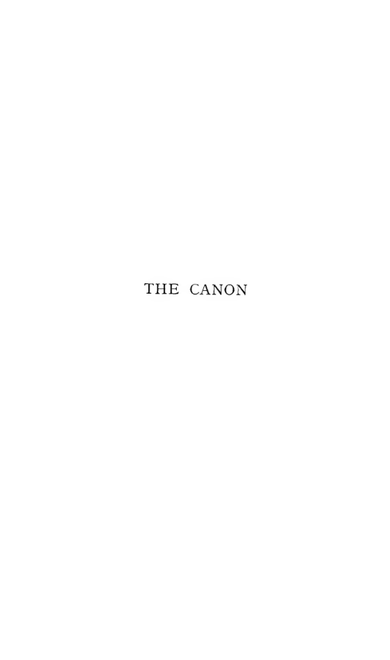 The Canon An Exposition Of The Pagan Mystery(1897) cover