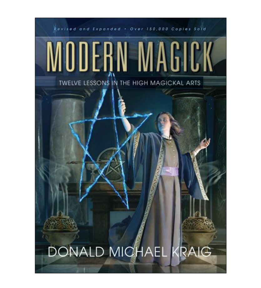 donald michael kraig modern magick 12 lessons cover