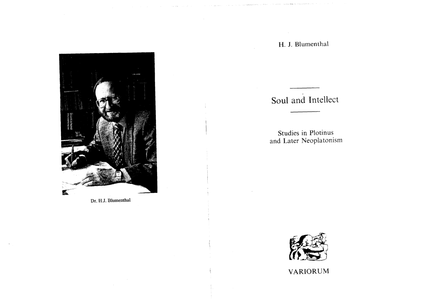 Soul and Intellect Studies in Plotinus and Later Neoplatonism cover