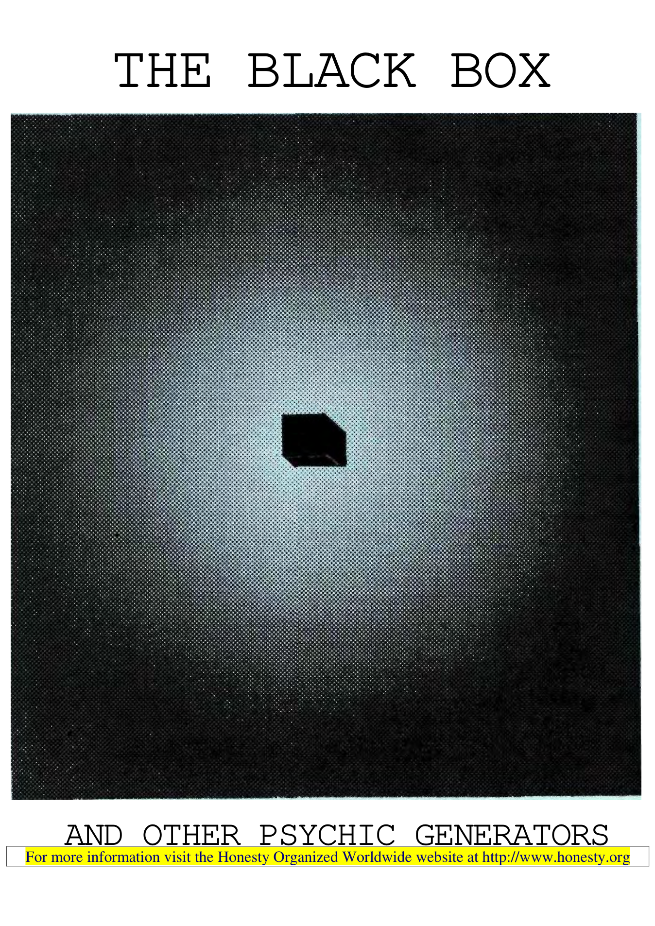 Black Box And Other Psychic Generators cover