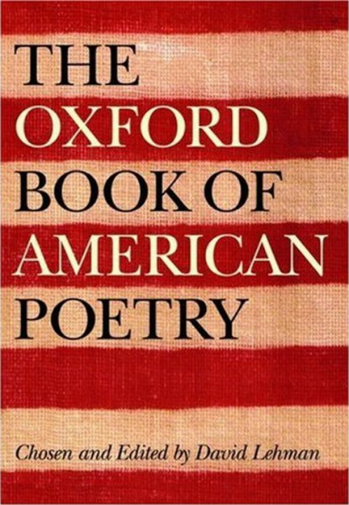The Oxford Book of American Poetry cover