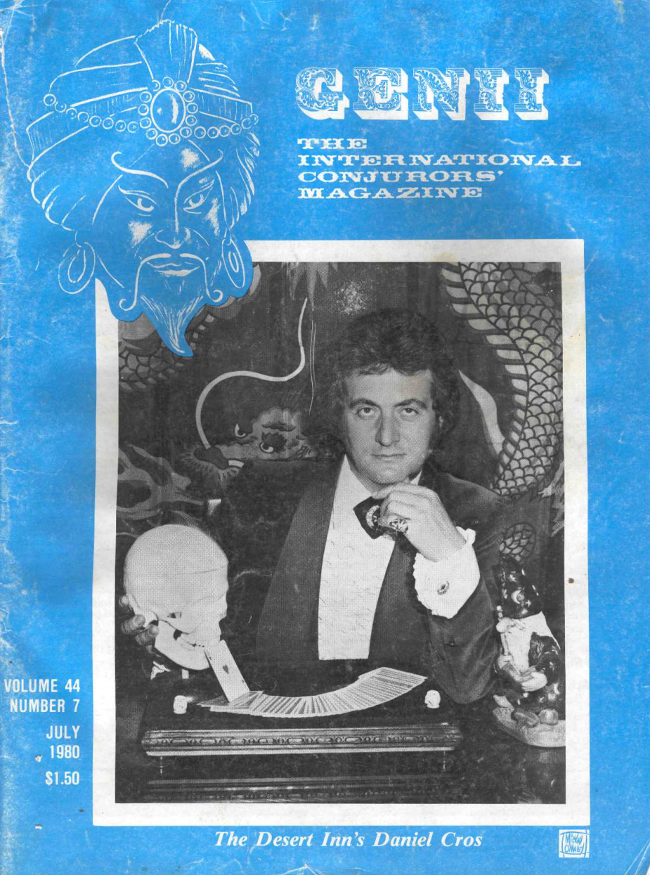 Genii Magazine - v44 No7 - July 1980 cover