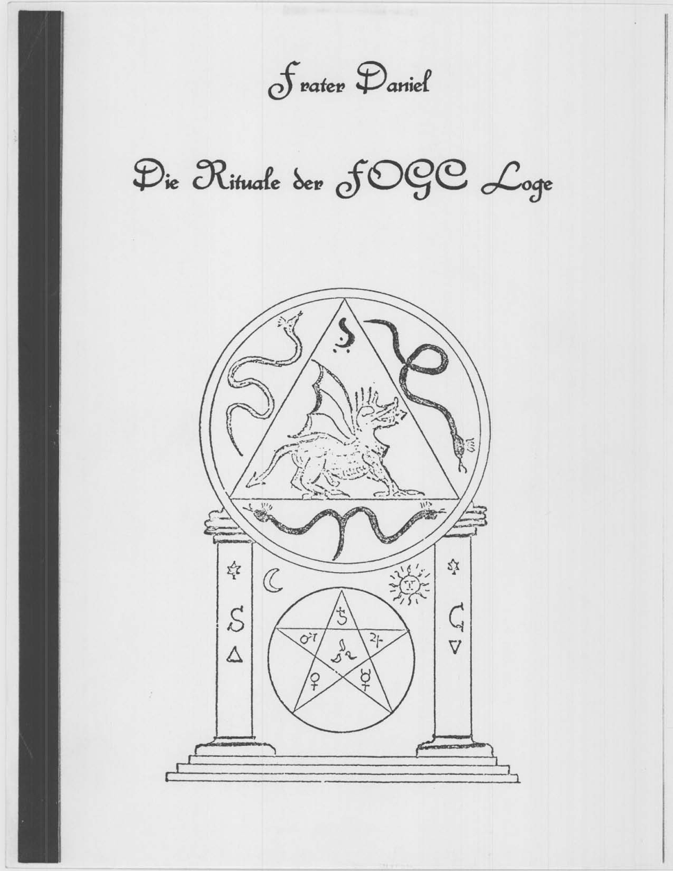 FOGC Ritual Book With Notes cover