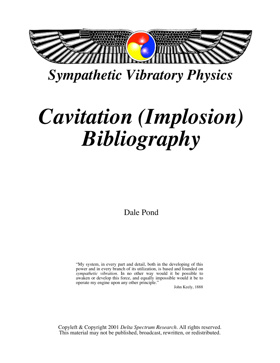 Cavitation cover