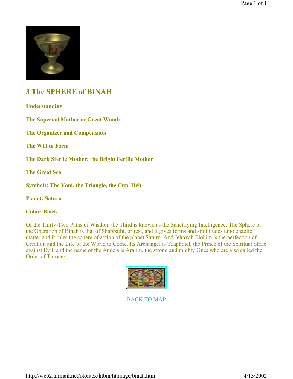 Sphere of 3 Binah cover