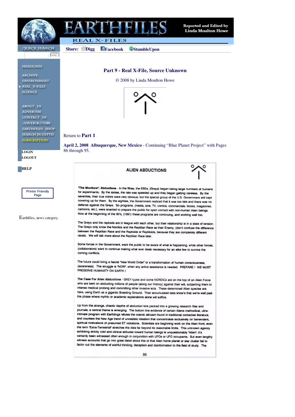 04 02 2008 Part 9 - Real X-File, Source Unknown cover