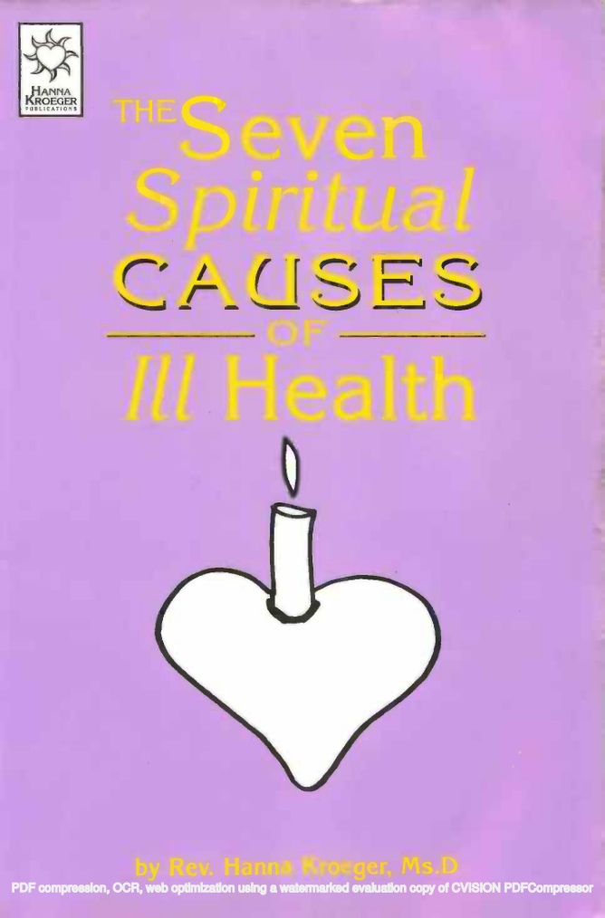 Hanna Kroeger - Seven Spiritual Causes of Ill Health cover