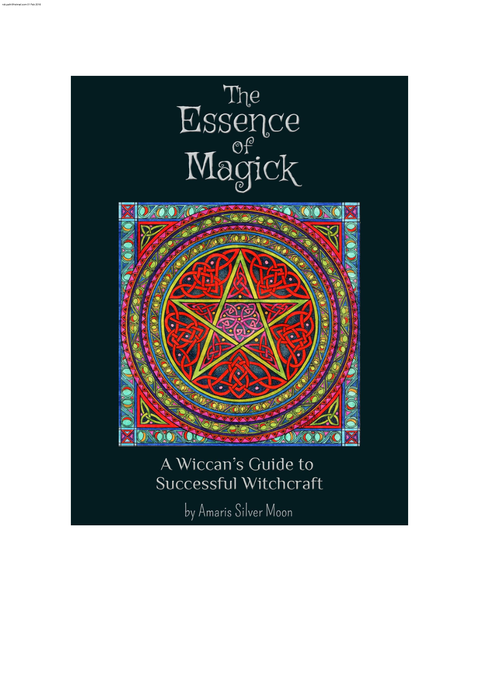 Amaris Silver Moon -The Essence of Magick cover