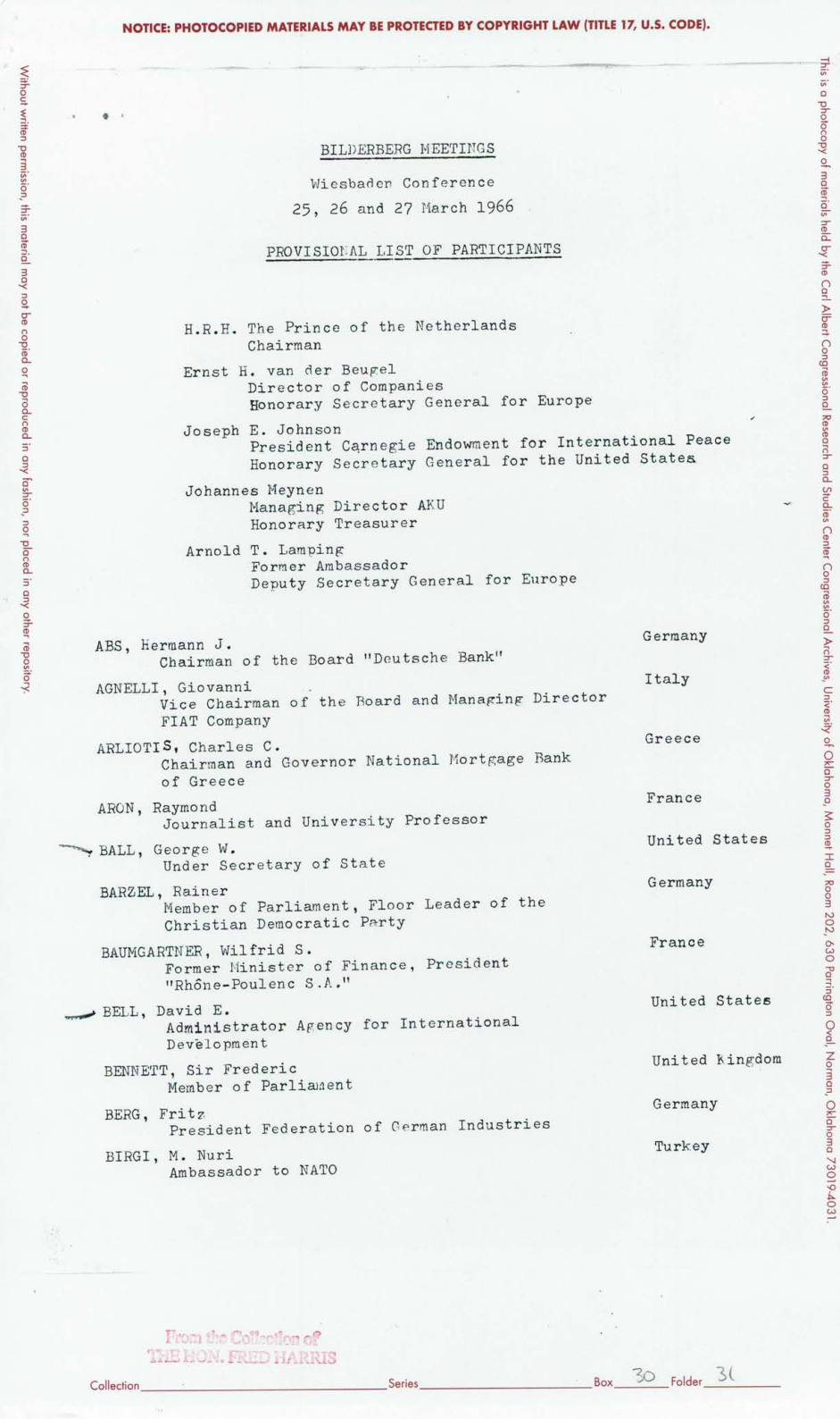 1966AttendeesLIST-Bilderberg cover
