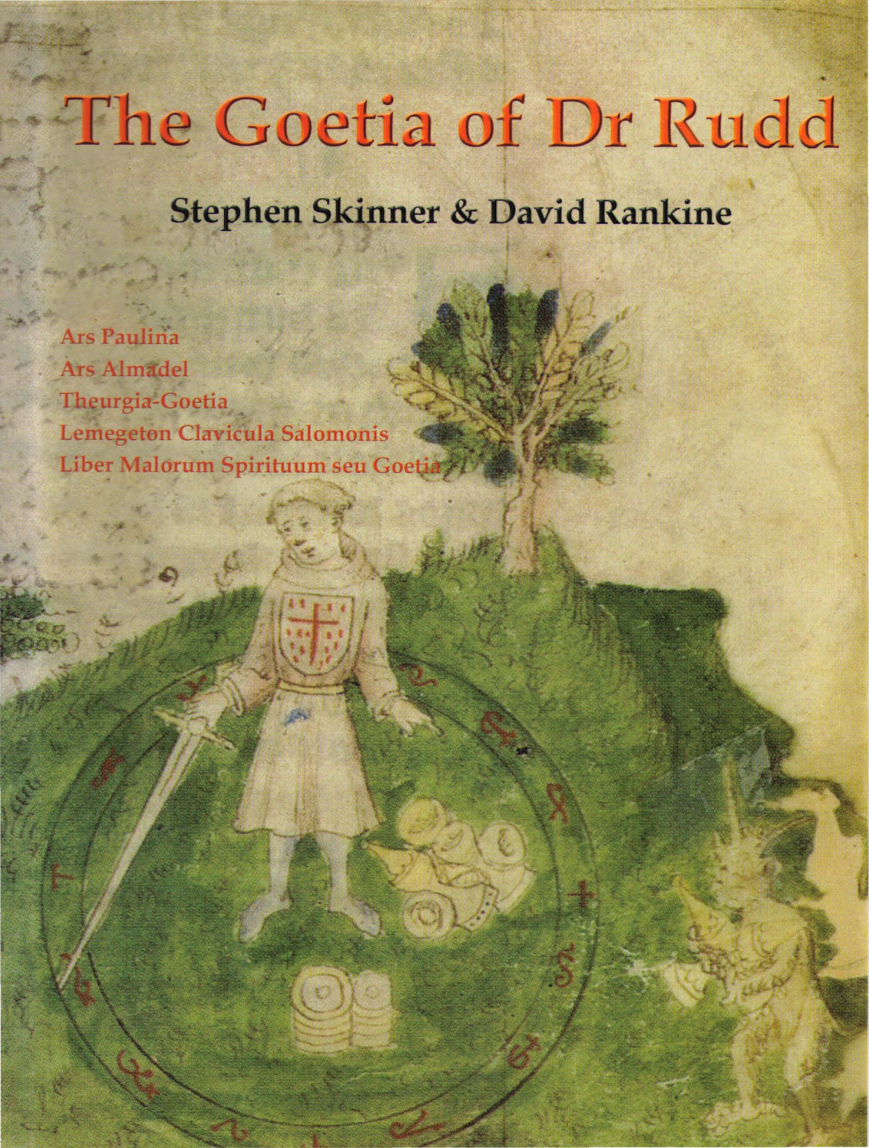 Skinner S, Rankine, D - The Goetia of Dr Rudd cover