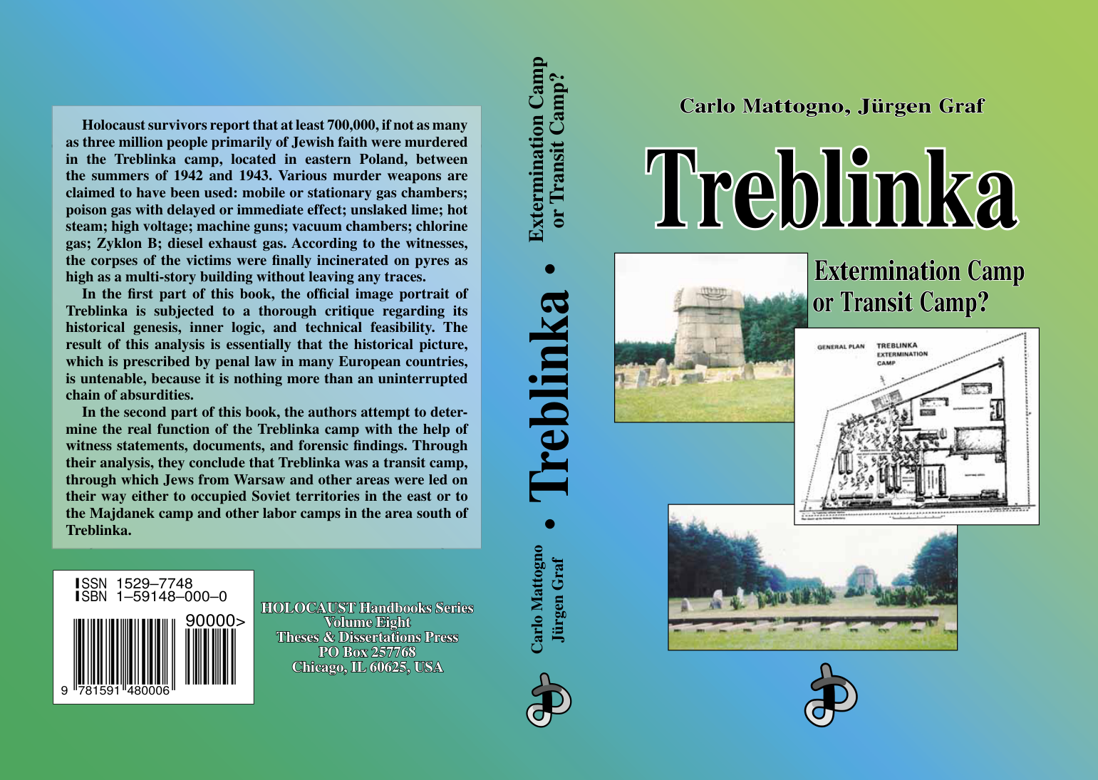 Mattogno & Graf - Treblinka - Extermination Camp or Transit Camp (2004) cover