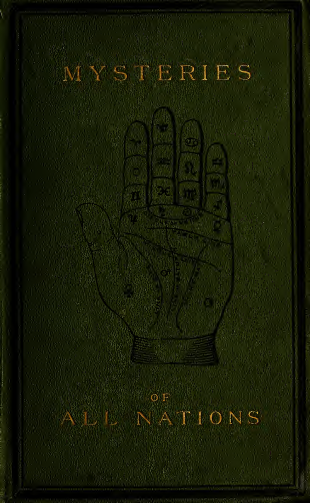 The Mysteries of all Nations - J Grant (1880) cover