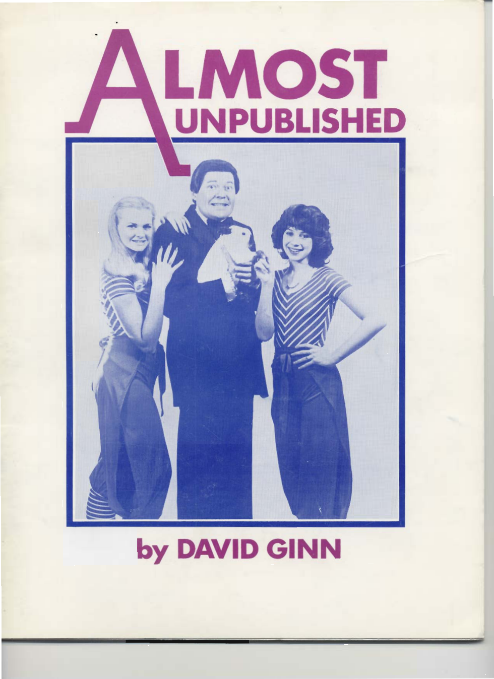 David Ginn - Almost Unpublished cover