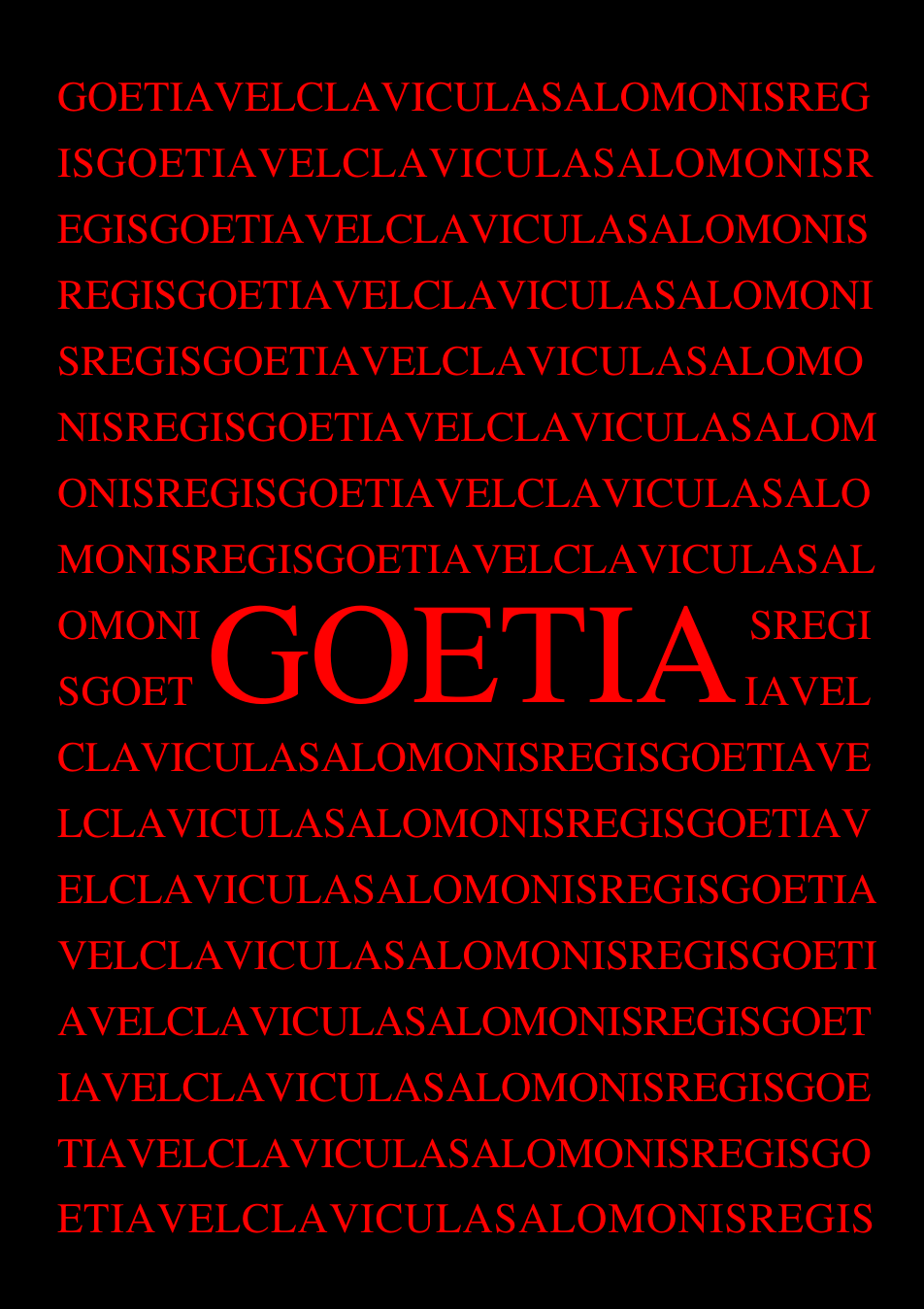 The Book Of The Goetia Of Solomon The King(1904) cover