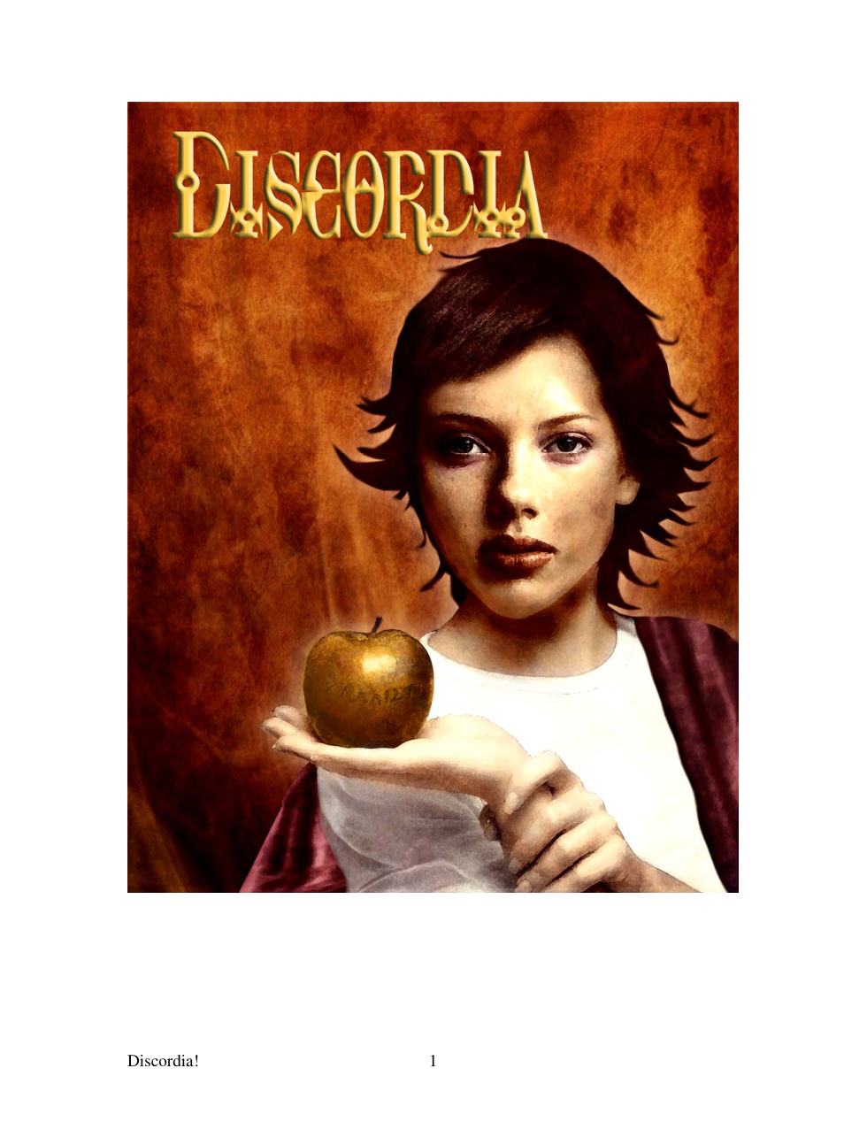 Discordia- A Little Game about a Lot of Chaos cover