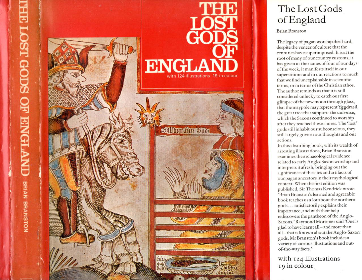 Brian Branston - The Lost Gods of England cover