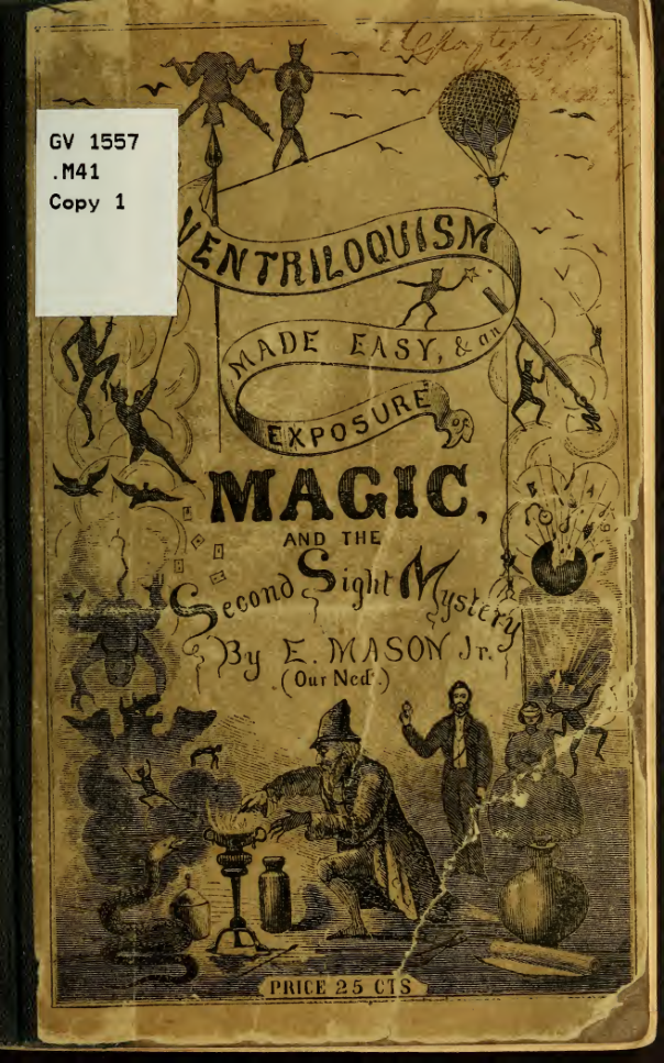 Ventriloquism Made Easy, Also, an Exposure of Magic cover