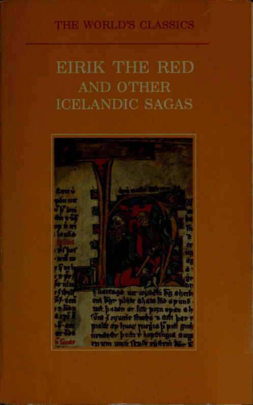 Gwyn Jones - Eirik The Red and Other Icelandic Sagas (Oxford World's Classics) cover