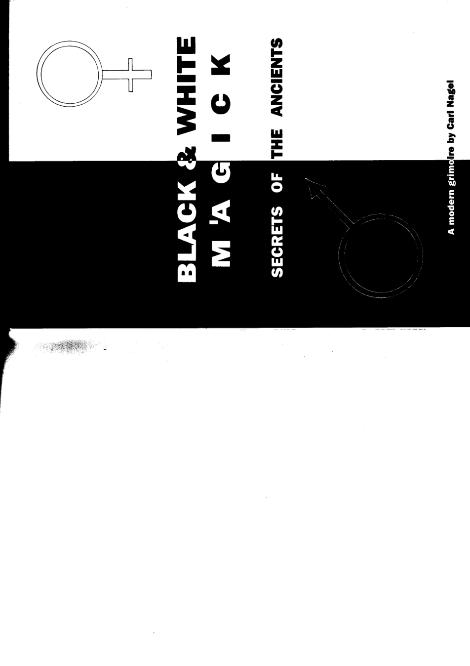 Black&WhiteMagic - Carl Nagel cover