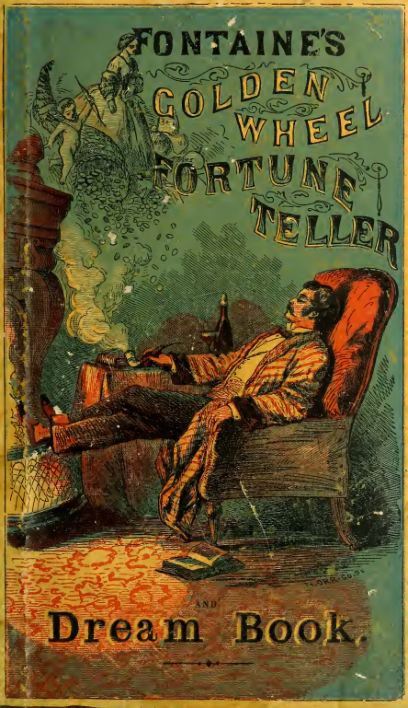 The Golden Wheel Dream-Book & Fortune-Teller - F Fontaine (1862) cover