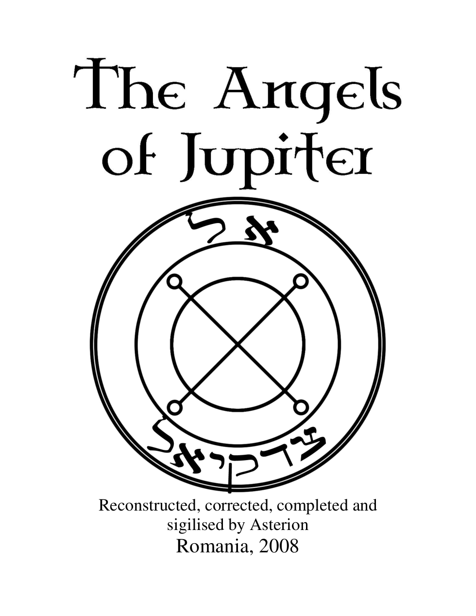 Asterion.Angels of Jupiter cover
