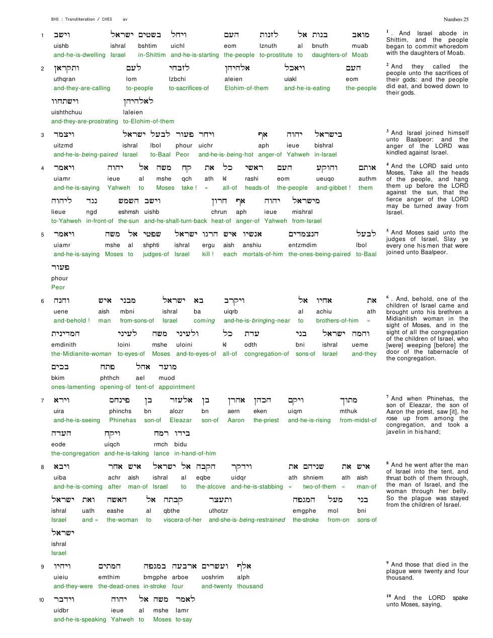04025-The Book Of Numbers Chapter-025 cover