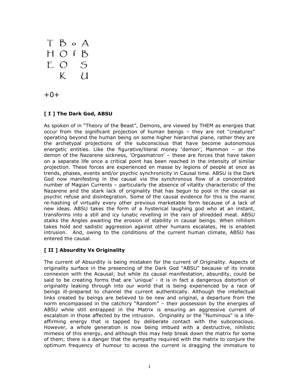 Them - Book of ABSU cover