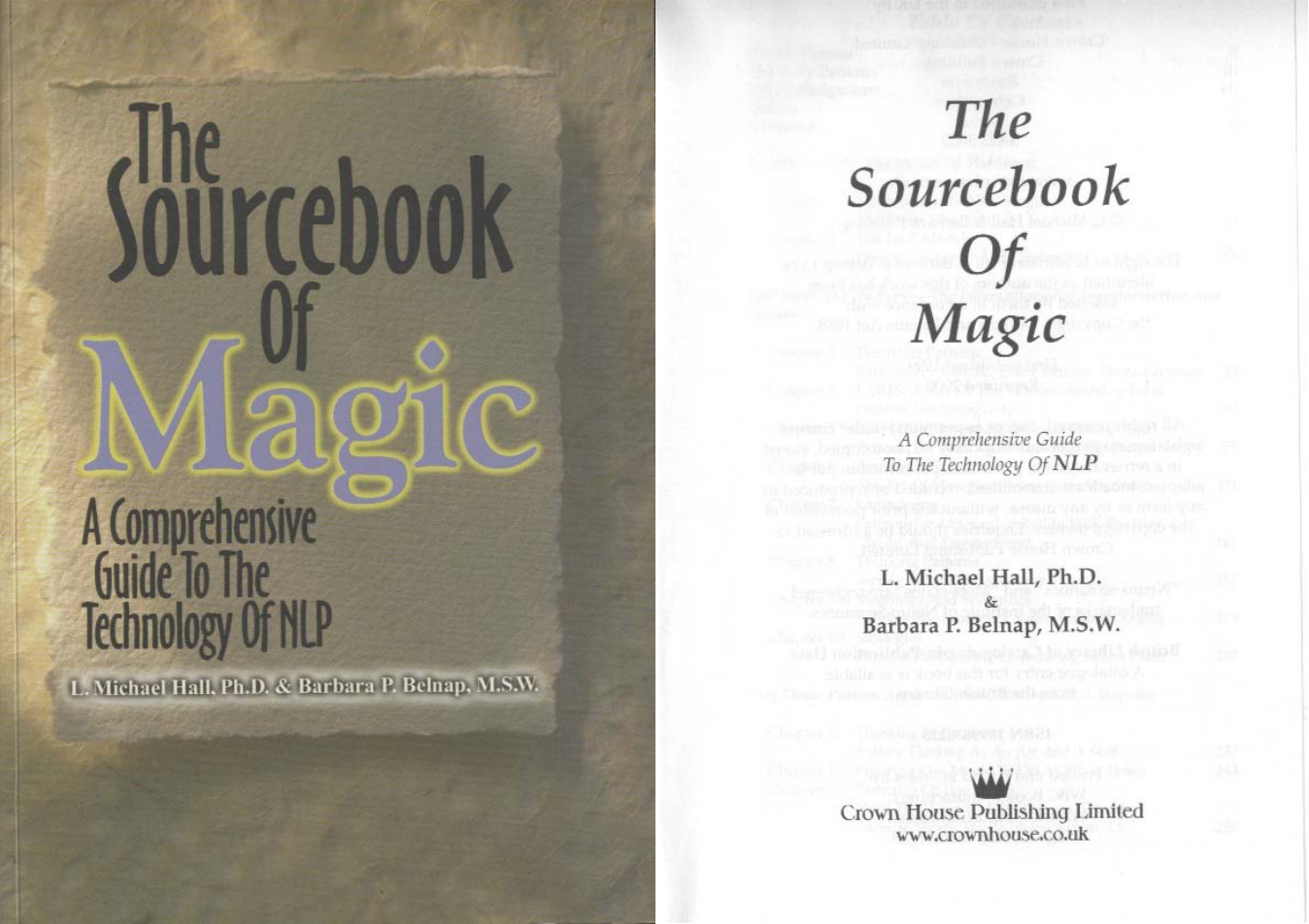 Michael Hall - The sourcebook of Magic (NLP) cover