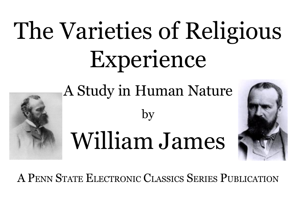 Varieties Of Religious Experience cover