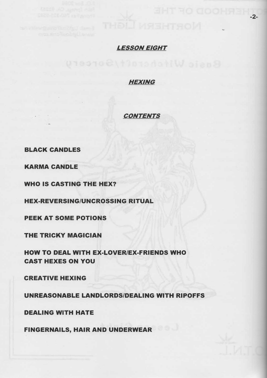 IGOS Sorcery Course Lesson VIII cover