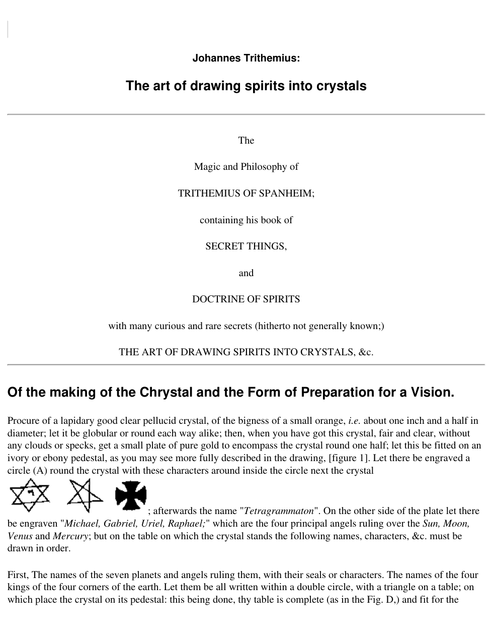 Art Of Drawing Spirits Into Crystals cover