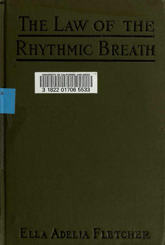 The Law of the Rhythmic Breath cover