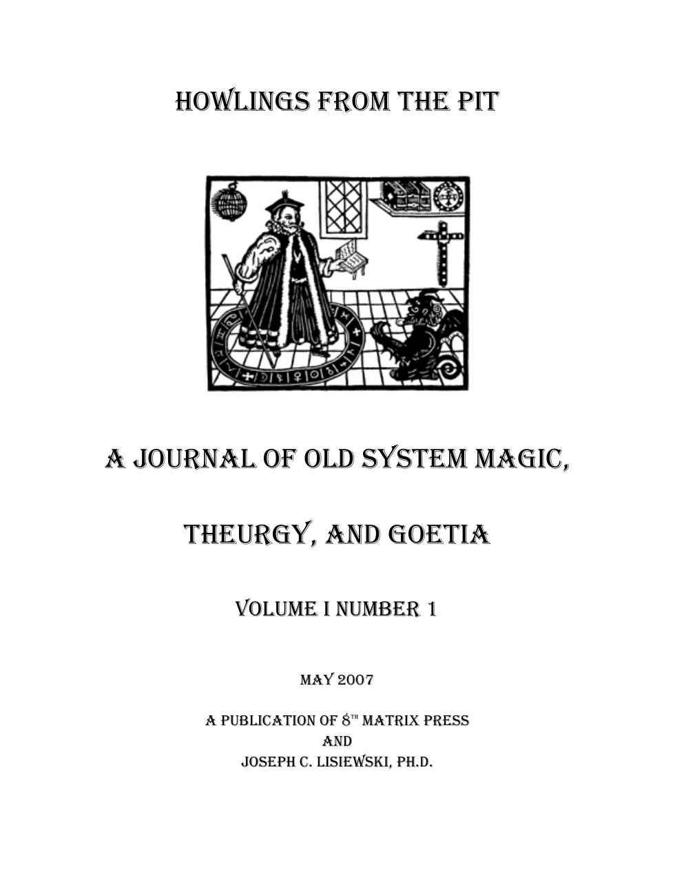 I. Howlings from the Pit cover
