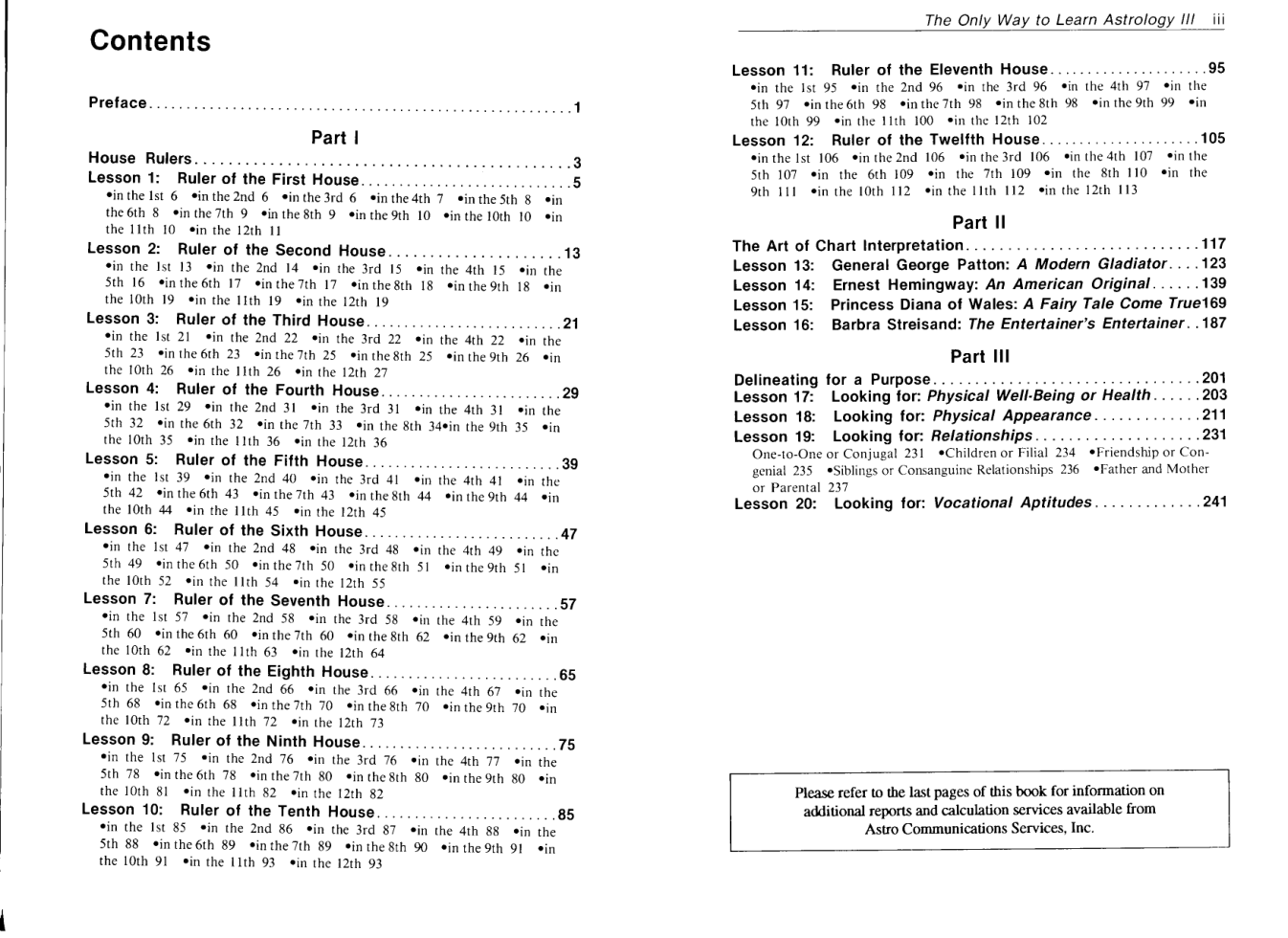 Marion D. March and Joan McEvers - The Only Way To Learn Astrology Volume 3 cover