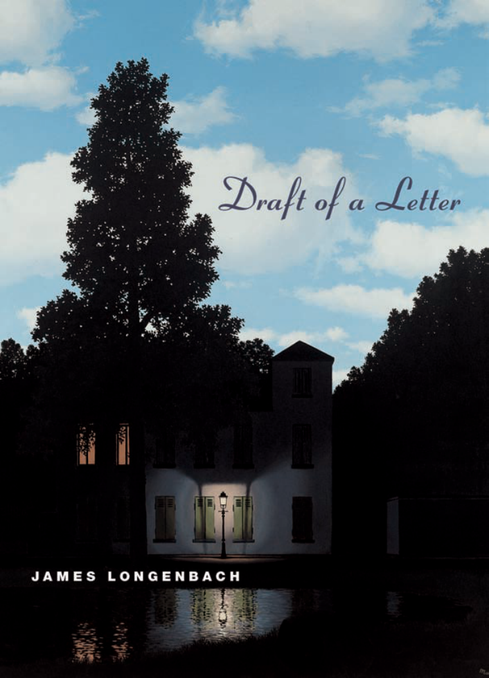 James Longenbach - Draft of a Letter cover