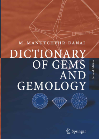 Dictionary of Gems and Gemology 2nd Edition cover