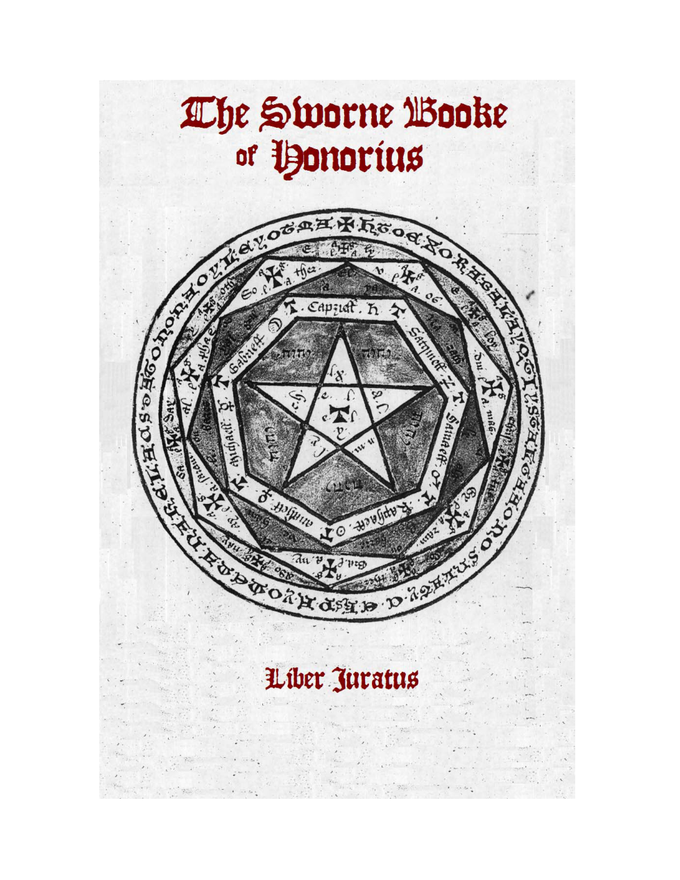 Liber Juratis - Peterson French edition cover