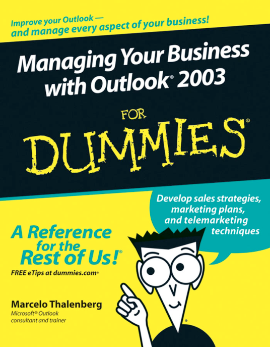 Managing Your Business with Outlook 2003 for Dummies cover