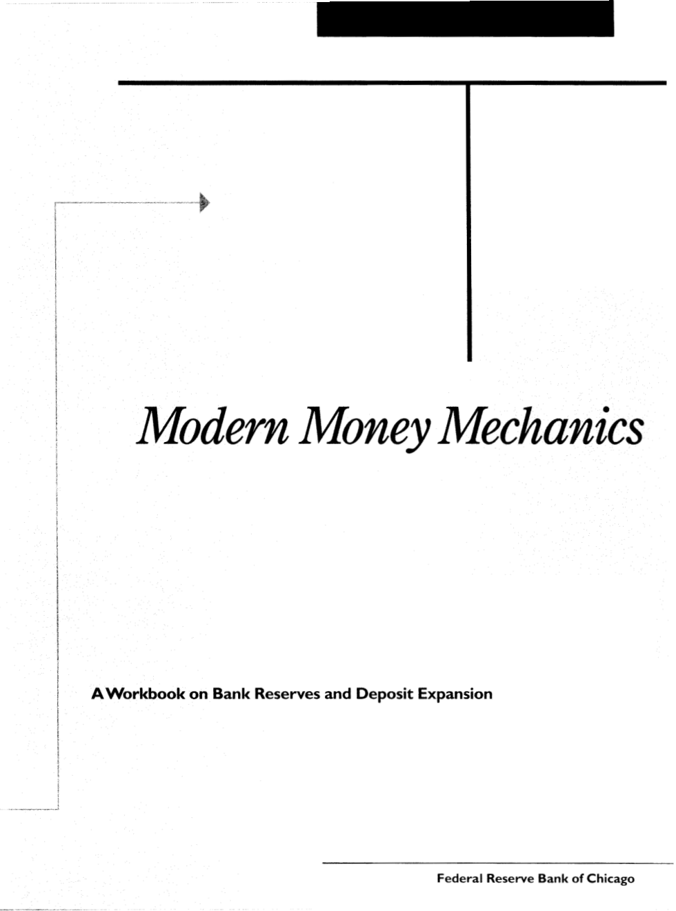 Modern Money Mechanics cover