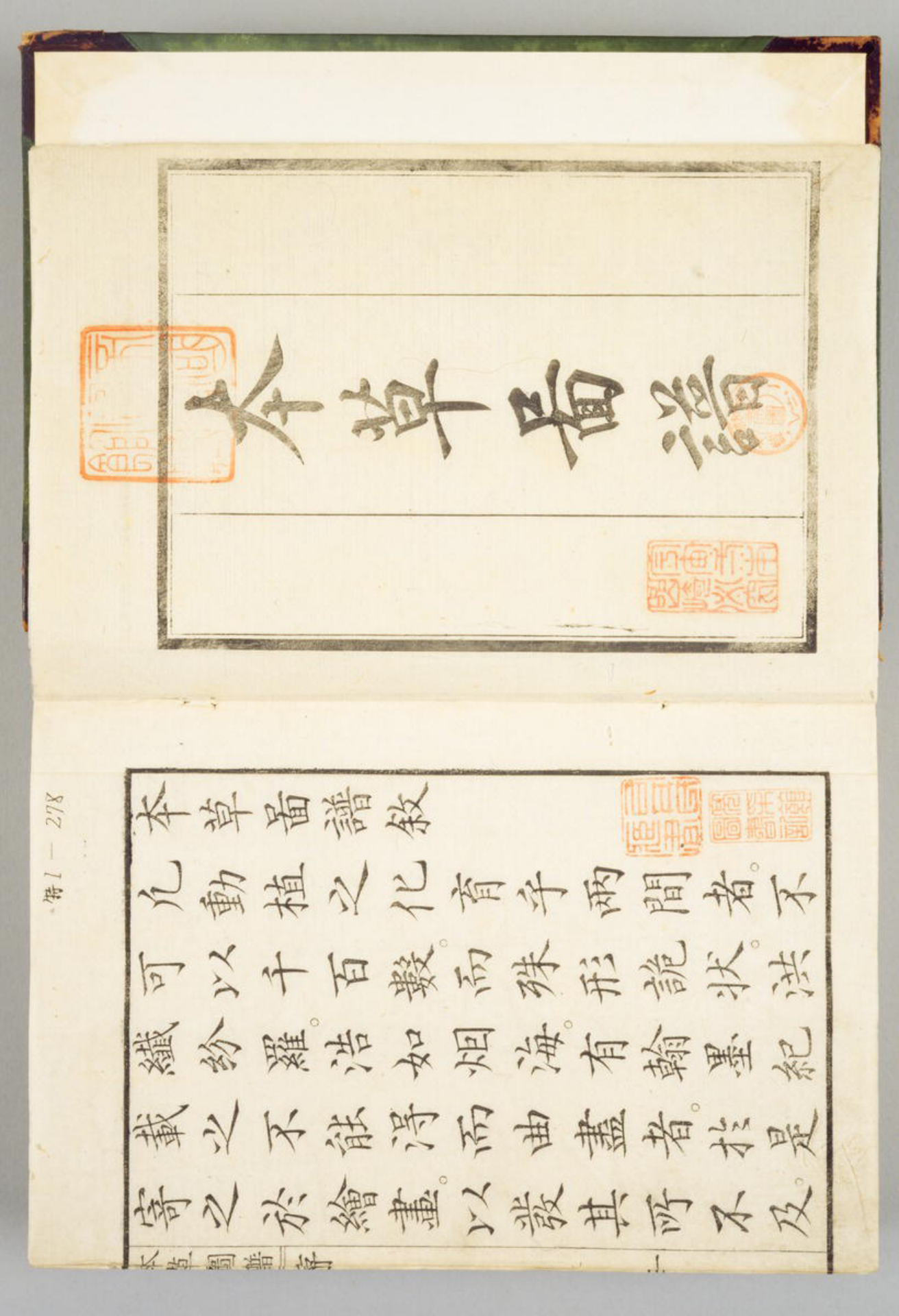 Illustrated Manual of Medical Plants Vol 1 - Iwasaki, Kanʼen c.1840 cover