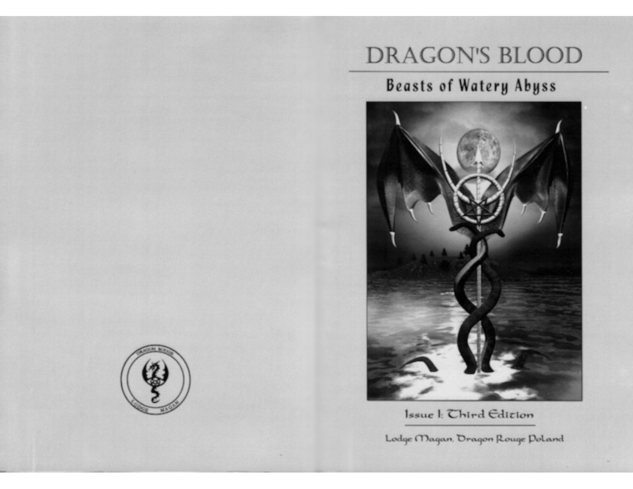 Dragon's Blood #1 cover